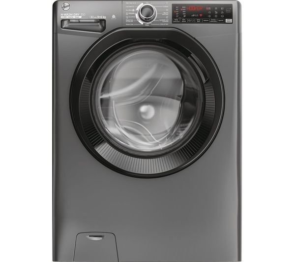HOOVER H Wash 350 H3DPS6966TAMBR80 WiFi-enabled 9 kg Washer Dryer - Graphite