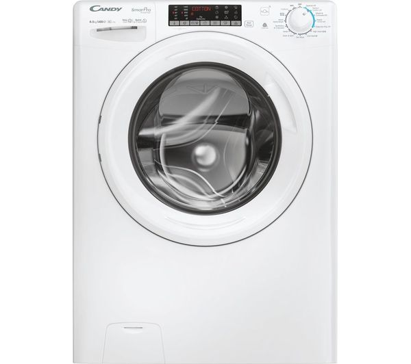 CANDY Smart Pro Inverter CSOW4856TWM6-80 WiFi-enabled 8 kg Washer Dryer - White