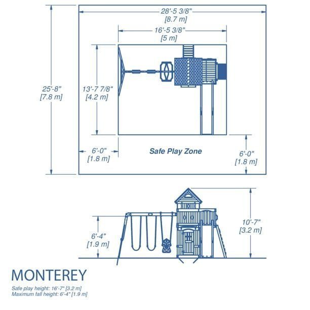 Backyard Discovery Monterey Swing Set