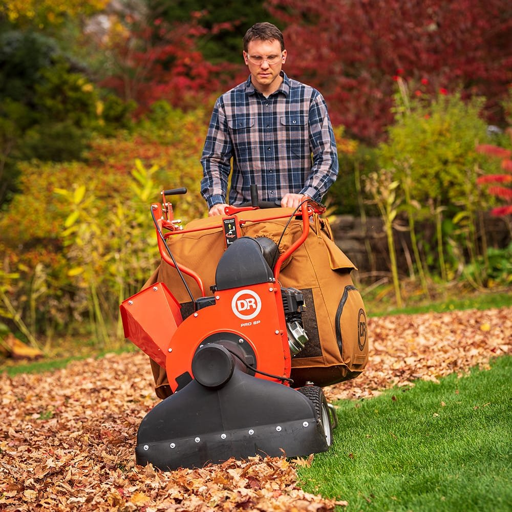 DR Power Premier Walk-Behind Lawn and Leaf Vac β 28 Inch