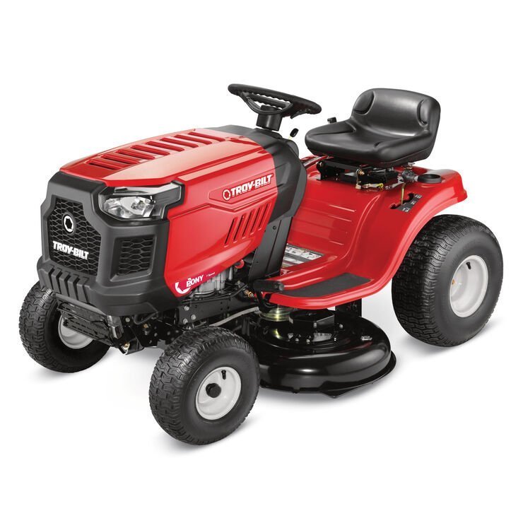 Pony® 42 Riding Lawn Mower twin-blade deck and a 500cc