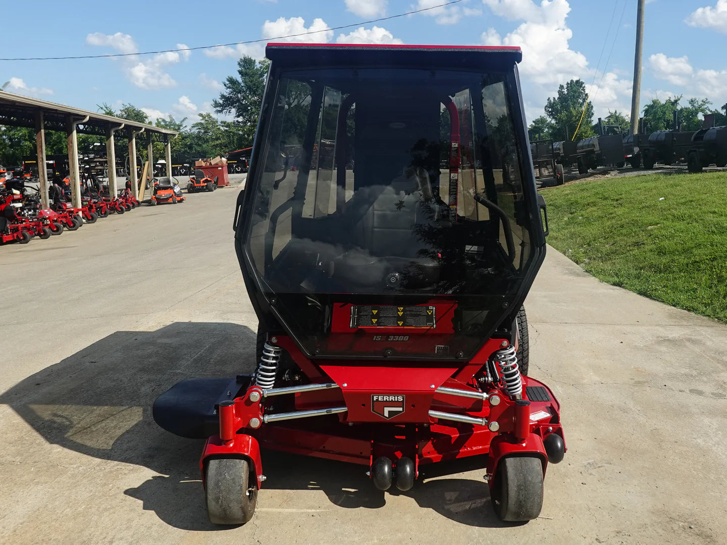 Ferris ISX3300 60″ Zero Turn Mower with Curtis Premium Air-Conditioned Cab