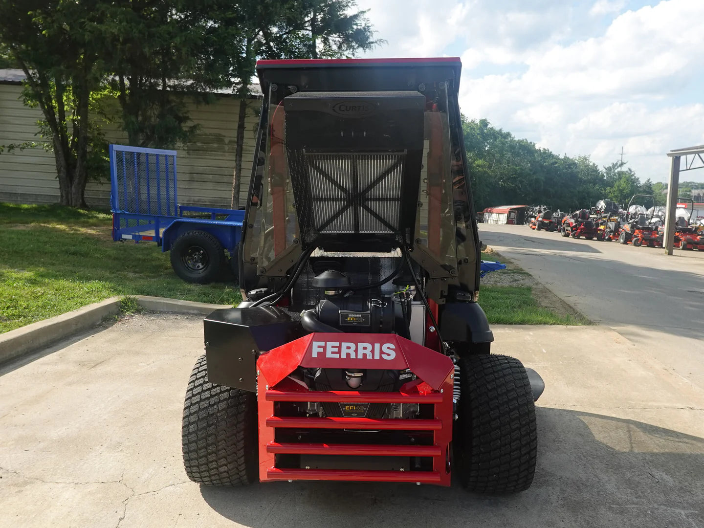 Ferris ISX3300 60″ Zero Turn Mower with Curtis Premium Air-Conditioned Cab