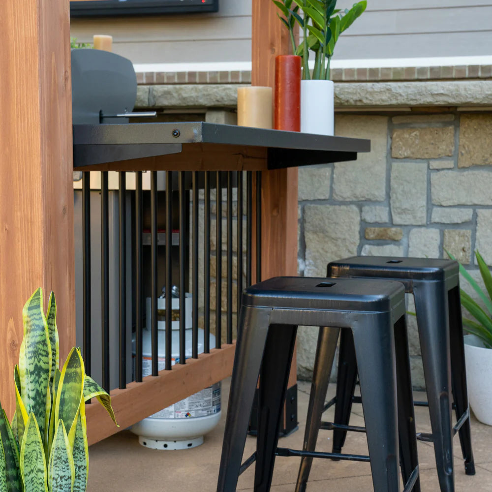 Backyard Discovery Saxony XL Cedar Grill Gazebo