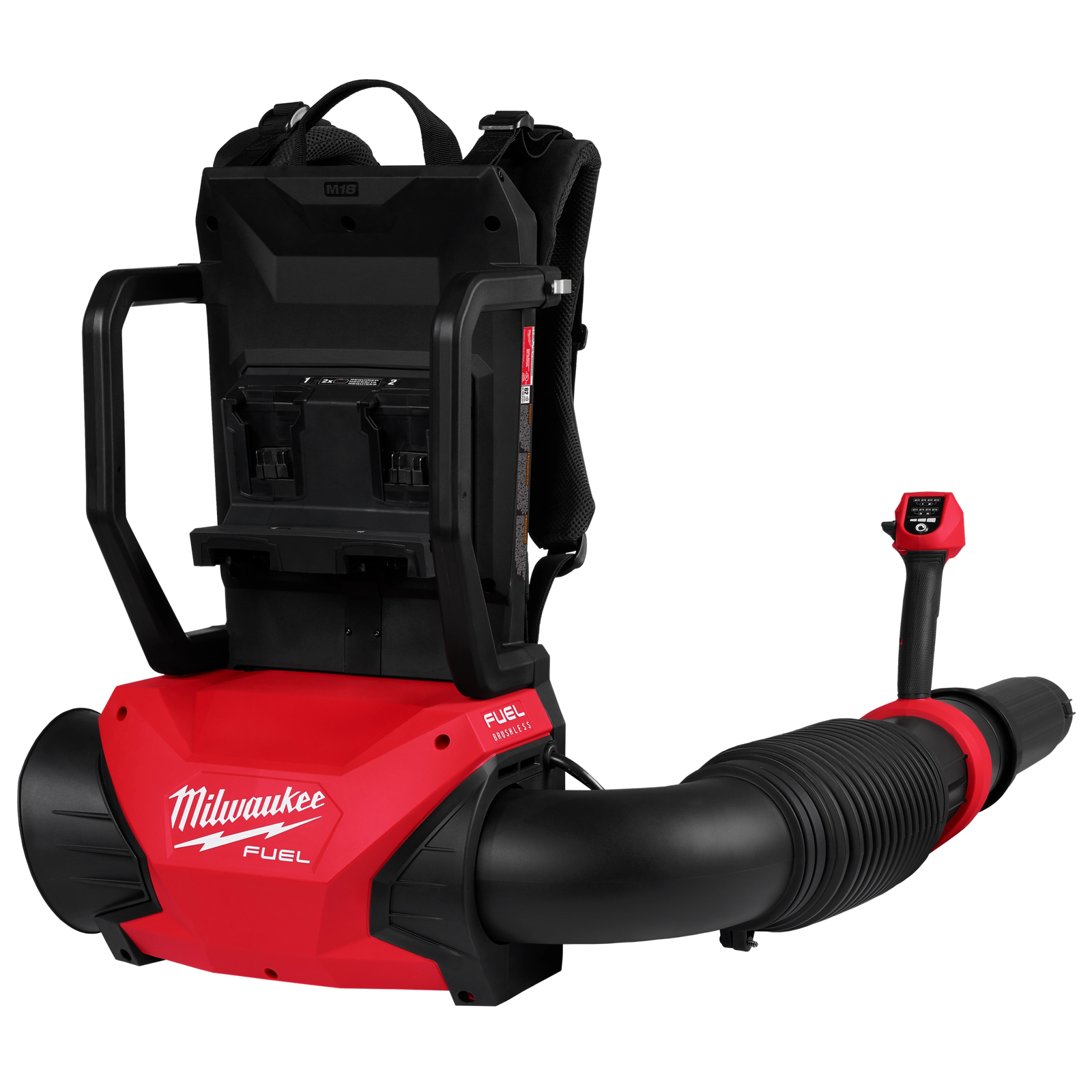 Milwaukee M18 FUEL 18V Brushless Cordless Dual Battery Backpack Blower