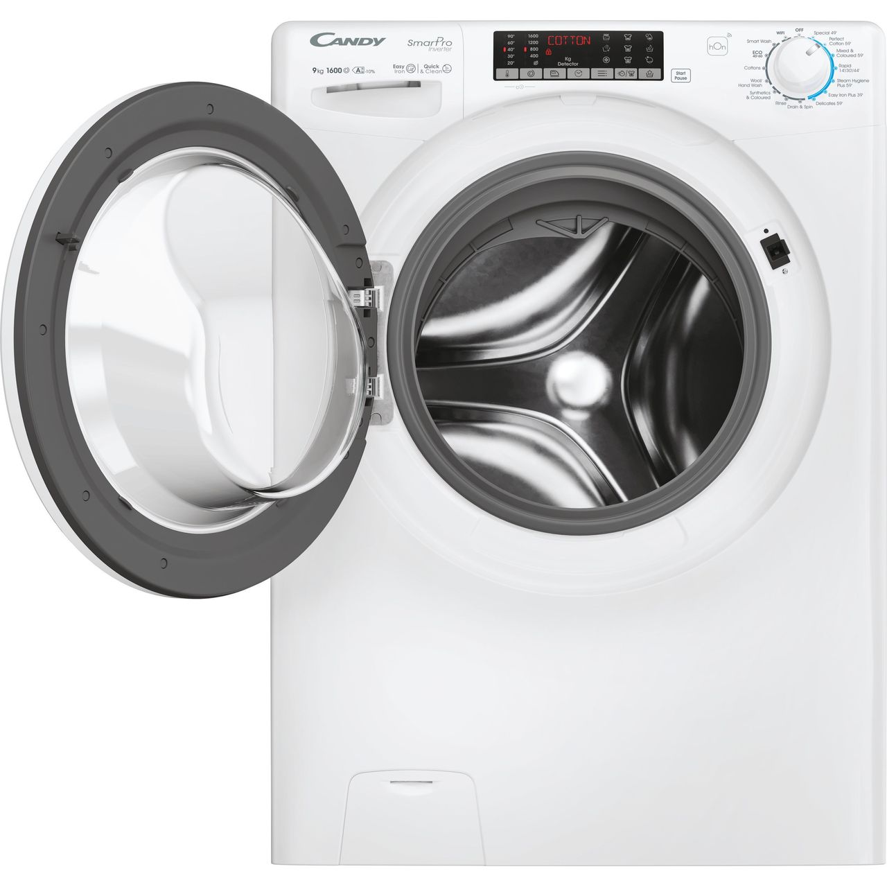 Candy Smart Pro Inverter CSO696TWM6-80 9kg WiFi Connected Washing Machine with 1600 rpm - White - A Rated