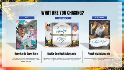 2026 Topps Finest Baseball Hobby Box (Presale 7/8)