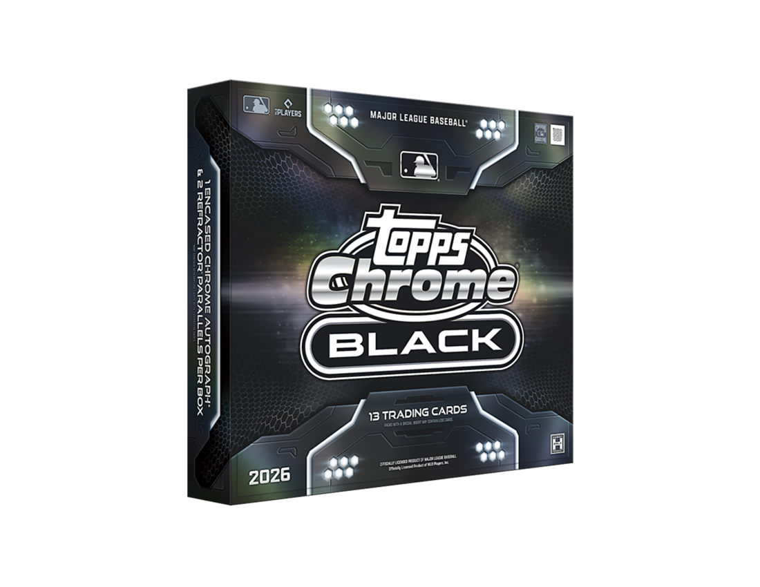 2026 Topps Chrome Black Baseball Hobby Box