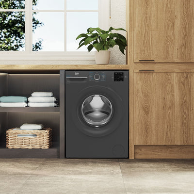 Beko EnergySpin™ B3W31041A 10kg Washing Machine with 1400 rpm - Anthracite - A Rated