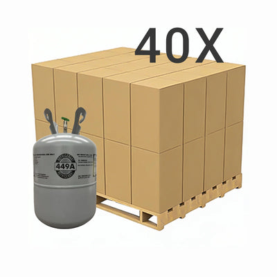 25 lb R449A HFO Blend Refrigerant Gas Cylinder