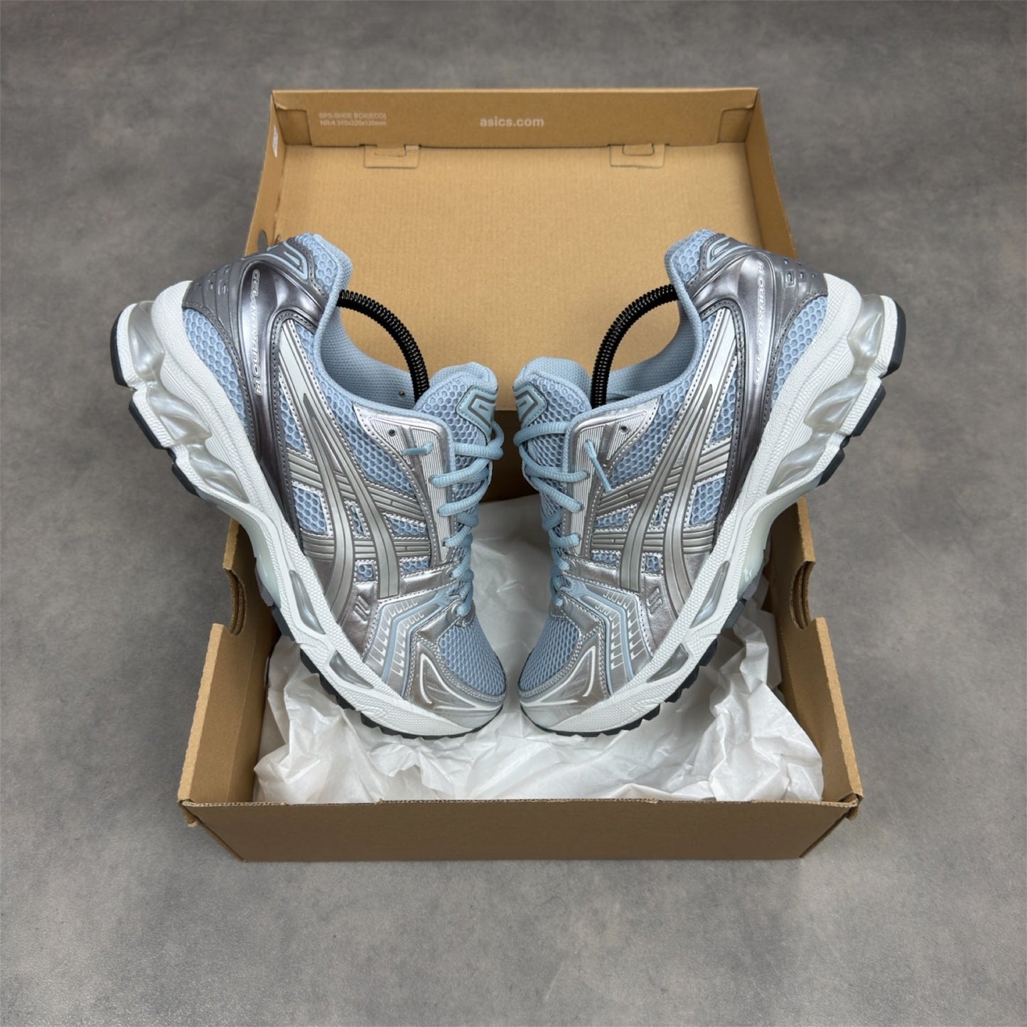 Kayano 14 Pure Silver Gel Dolphin Grey Pure Silver
