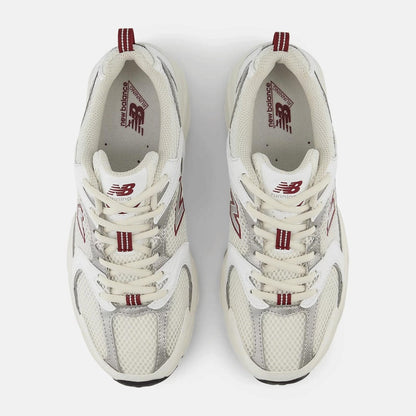 530 White Sea Salt Mercury Red