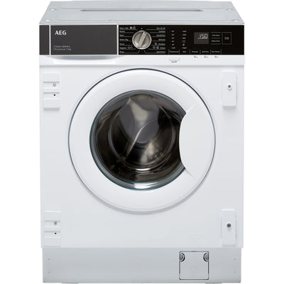 AEG ProSteam® Technology LF7E7431BI Integrated 7kg Washing Machine with 1400 rpm - White - B Rated
