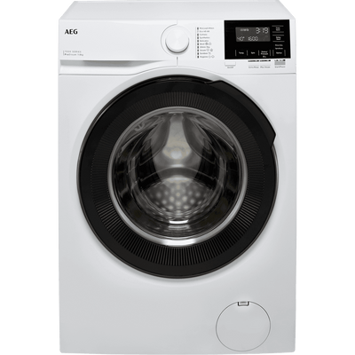 AEG ProSteam® Technology LFR71864B 8kg Washing Machine with 1600 rpm - White - A Rated