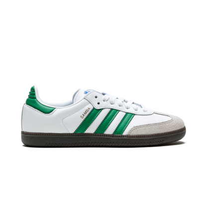 Samba White OG Footwear Green