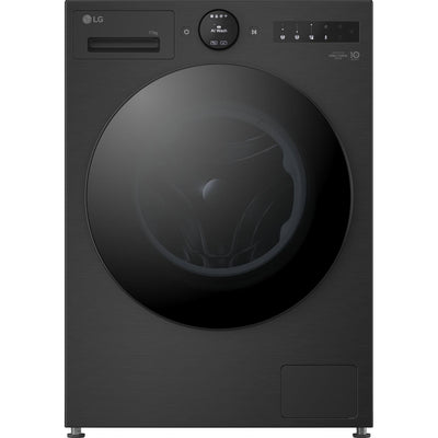 LG VX70 Series AI Direct Drive™ F4X7011TBB 11kg WiFi Connected Washing Machine with 1400 rpm - Matte Black - A Rated