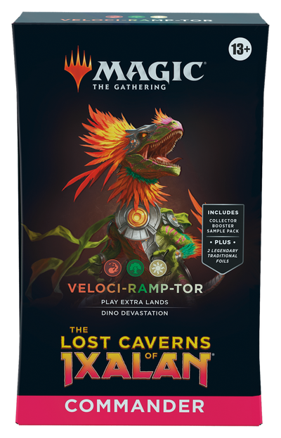 Lost Caverns of Ixalan Veloci-Ramp-Tor Commander Deck