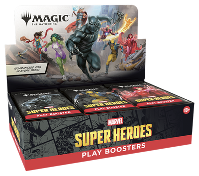 Marvel Super Heroes Play Booster Box