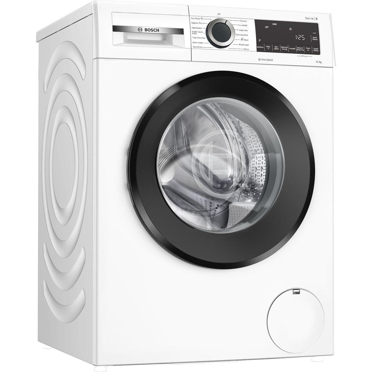 Bosch Series 6 WGG254Z1GB 10kg Washing Machine with 1400 rpm - White - A Rated