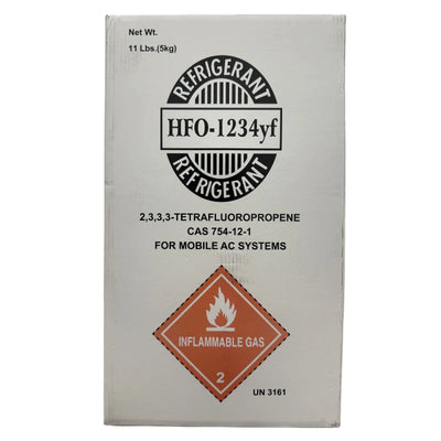 11 LB R1234yf Low-GWP Automotive AC Refrigerant