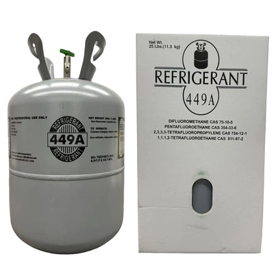 25 lb R449A HFO Blend Refrigerant Gas Cylinder