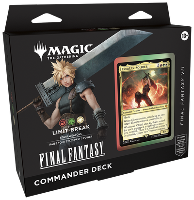 Final Fantasy VII Limit Break Commander Deck