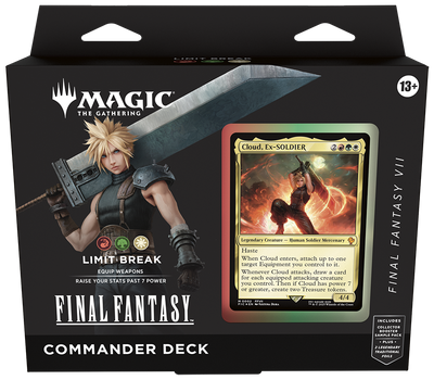 Final Fantasy VII Limit Break Commander Deck