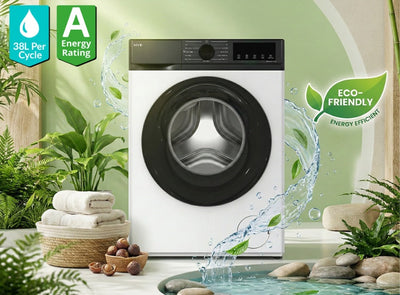 Freestanding Slimline Washing Machine – 7KG, 1200RPM | HYE