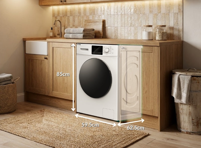 Freestanding Washing Machine - 10kg Drum, 1400rpm | HYE