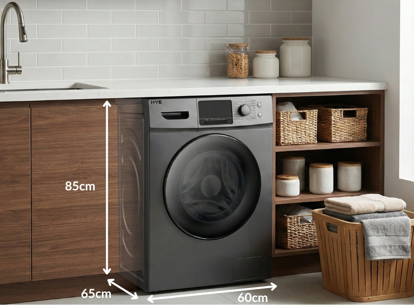 Freestanding Washing Machine - 12kg Drum, 1400rpm | HYE