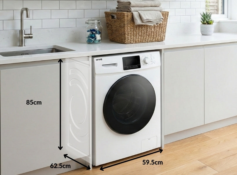 Freestanding Washing Machine – 12KG, A Rated, 1400RPM | HYE