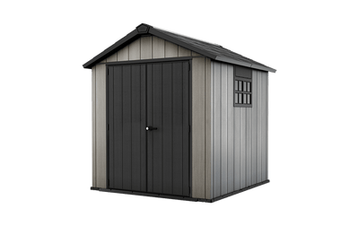 Keter Oakland 7.5x7 Storage Shed Grey