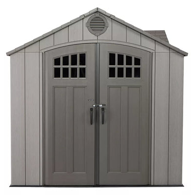 Lifetime 15' x 8' Rough Cut Dual-Entry Outdoor Storage Shed