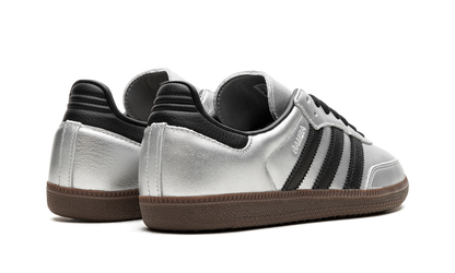 Samba Black Silver Metallic Gum