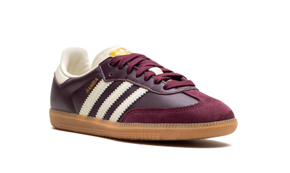 Samba Cream White Maroon Cream White