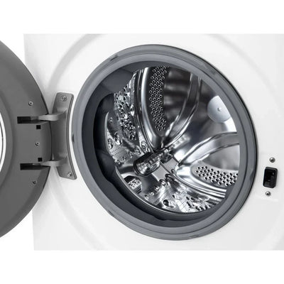 LG F4Y510WBLN1 10kg Steam 1400 Spin Freestanding Front Load Washing Machine White - A Rated
