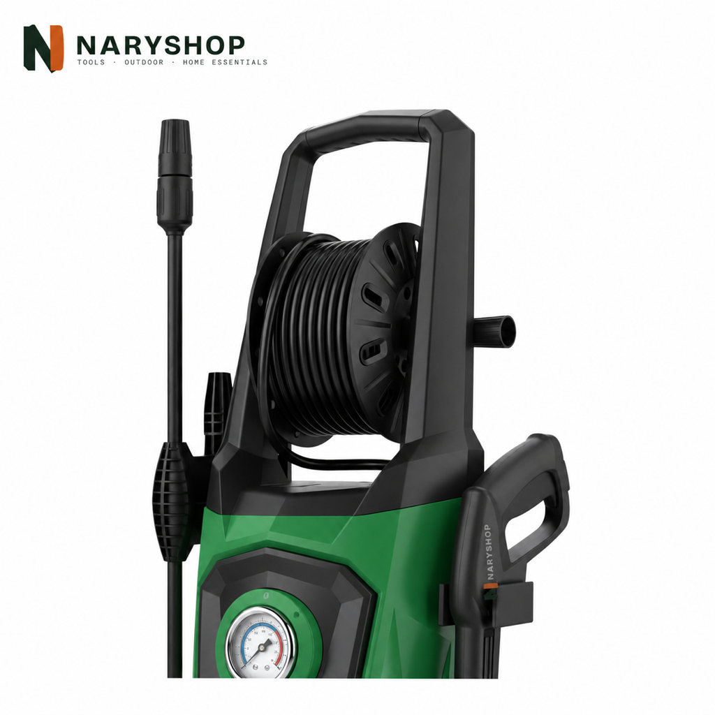 Naryshop PowerFlow 1800W High-Pressure Washer