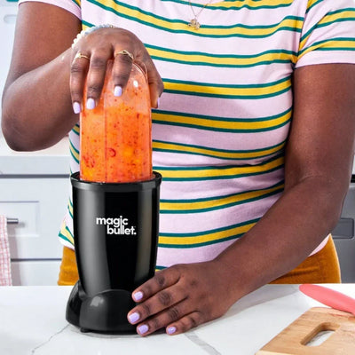 Nutribullet Magic Bullet Starter Kit All in one Food Processor and Blender 02227 Black