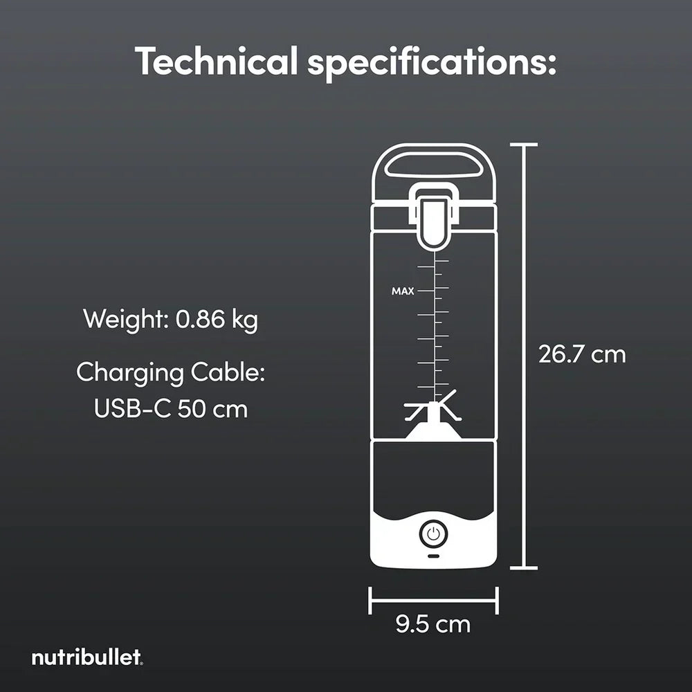 Nutribullet McLaren F1 Team Edition Portable Blender 2778 – Papaya