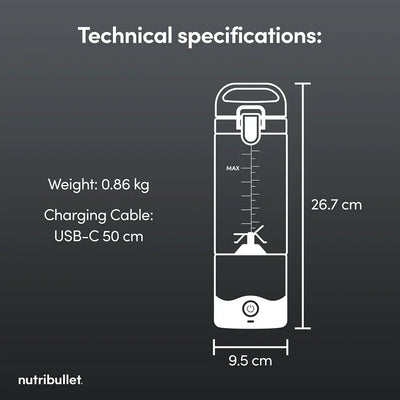 Nutribullet McLaren F1 Team Edition Portable Blender 2778 – Papaya