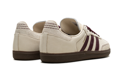 Samba White Wonder Maroon