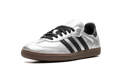 Samba Black Silver Metallic Gum