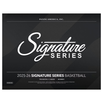 2025/26 Panini Signature Series Basketball Hobby 12 Box Case