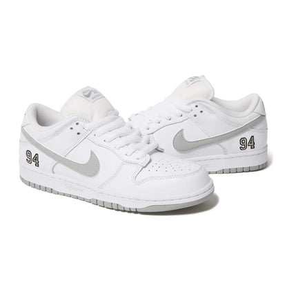 Dunk Low White Supreme x SB