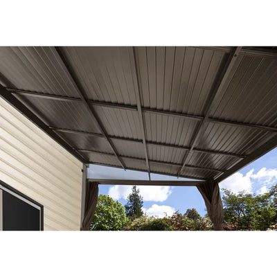 Sojag 10 x 12 ft. Portland No.53 Wall Gazebo Steel Roof