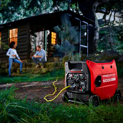 Predator 5000 Watt Dual-Fuel Super Quiet Inverter Generator with Remote Start and CO Secure Technology