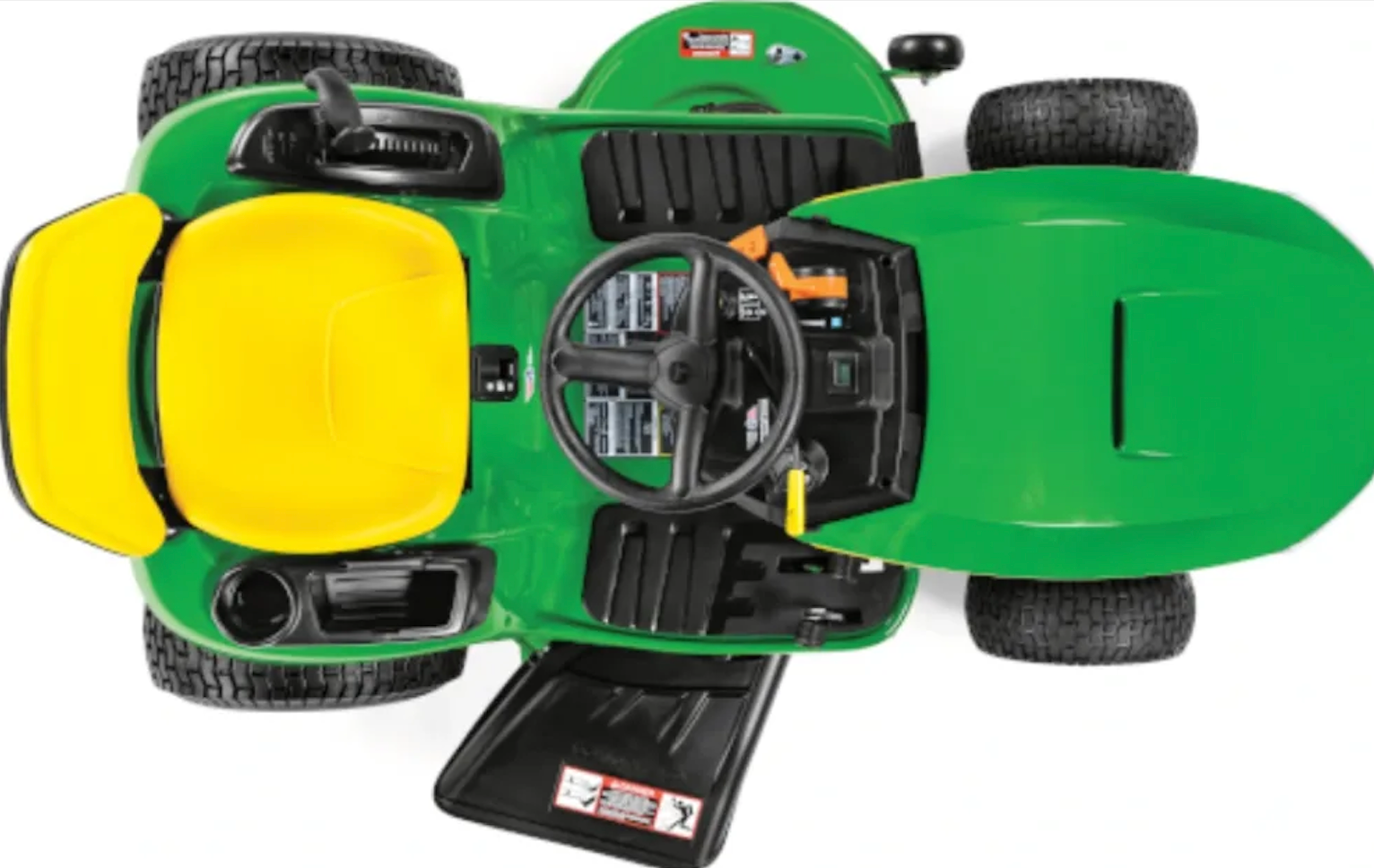 John Deere S100 42 in. 17.5 HP Gas Hydrostatic Riding Lawn Mower