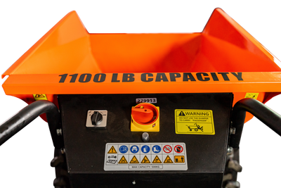 Detail K2 Big Dump 1100 Pound Electric Power Dump Cart