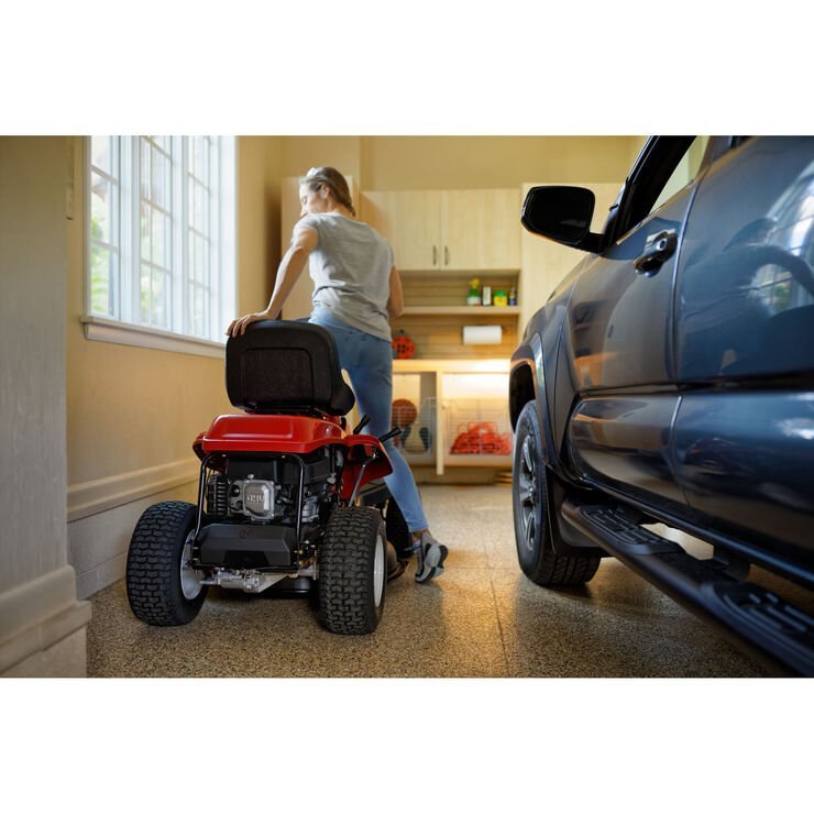 Troy-Bilt 344cc Compact Riding Gas Lawn Mower with Briggs & Stratton Engine, TB30B
