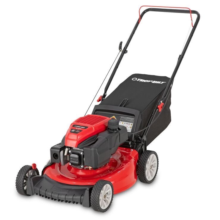Troy-Bilt 21″ 163cc Gas Powered Walk-Behind Push Lown Mower
